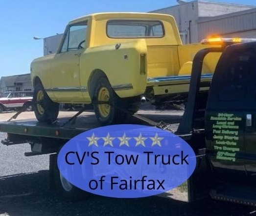 tow truck of Fairfax Virginia